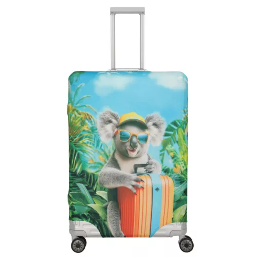 Bőröndhuzat L nagy méretű bőröndre koala