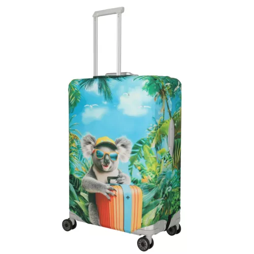 Bőröndhuzat L nagy méretű bőröndre koala