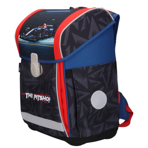 Belmil ABC123 forma1 versenyautó iskolatáska szett