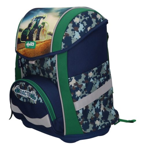 Belmil ABC123 traktoros iskolatáska szett