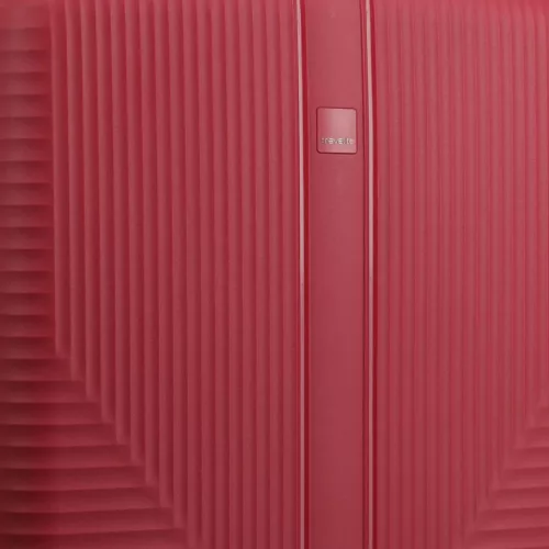 Air Stripe S piros kabinbőrönd