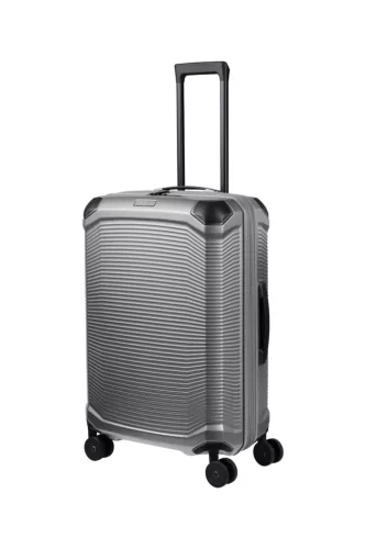 Millennium 4w M Silver bővíthető közepes méretű bőrönd
