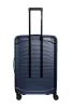 Millennium 4w L navy nagy méretű bőrönd