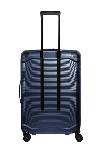 Millennium 4w L navy nagy méretű bőrönd