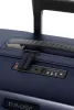 Millennium 4w L navy nagy méretű bőrönd