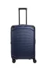 Millennium 4w M navy bővíthető közepes méretű bőrönd