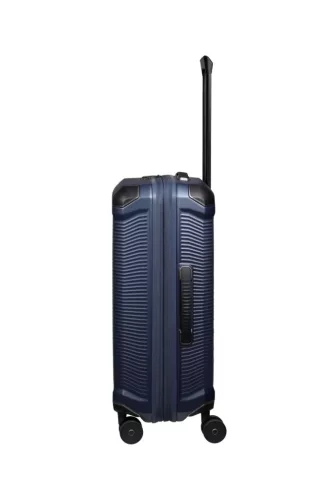 Millennium 4w M navy bővíthető közepes méretű bőrönd