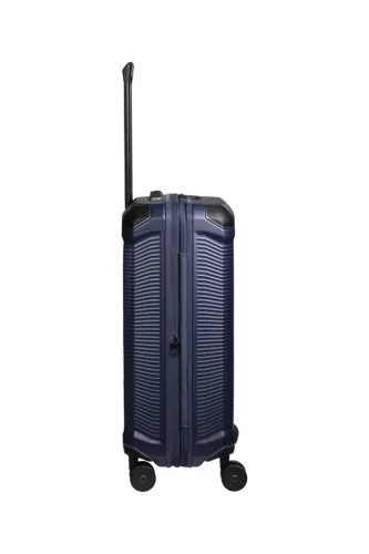 Millennium 4w M navy bővíthető közepes méretű bőrönd