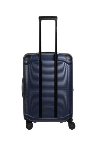Millennium 4w M navy bővíthető közepes méretű bőrönd