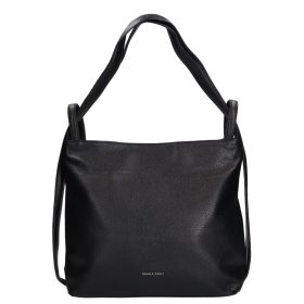   Daniele Donati 01.747.00 fekete női hátizsák és válltáska