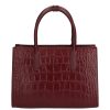 Daniele Donati 01.703.24 bordó női kézitáska