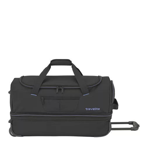 96275-01 Basics S black 55 cm gurulós utazótáska 