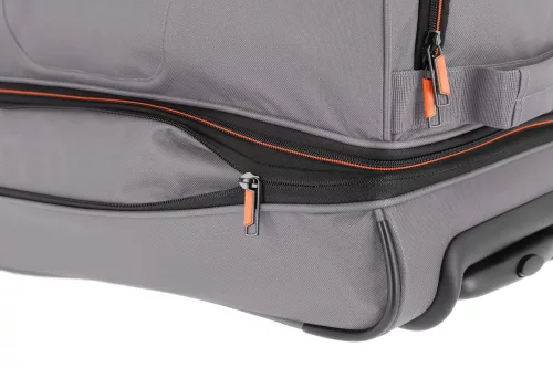 96275-04 Basics S grey 55 cm férfi gurulós utazótáska