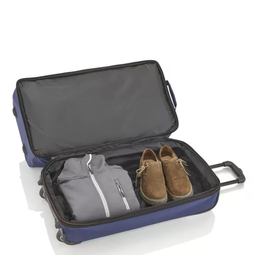 96275-20 Basics S navy 55 cm gurulós utazótáska 