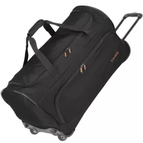   96277-01 Basics Fresh black 71cm nagy méretű gurulós utazótáska 