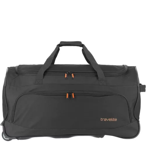 96277-01 Basics Fresh black 71cm nagy méretű gurulós utazótáska 