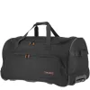 96277-01 Basics Fresh black 71cm nagy méretű gurulós utazótáska 