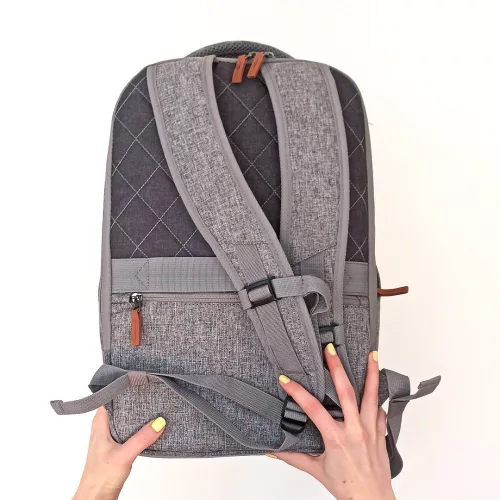 96311-04 Basics Safety light grey hátizsák 