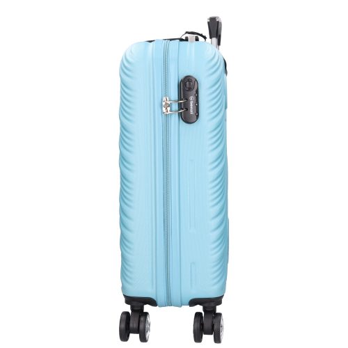 5753-50 macaron kék S kabinbőrönd