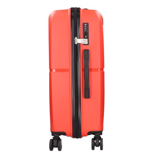 5754 piros bőrönd szett