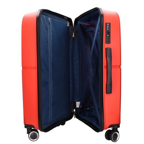 5754 piros bőrönd szett