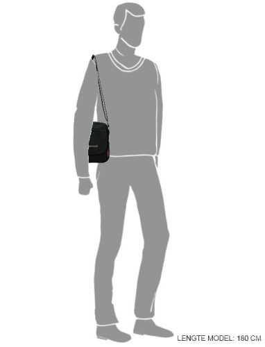 Oldaltáska ENRICO BENETTI Garda 46050 001 Fekete Férfi