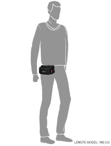 Övtáska ENRICO BENETTI Garda 46052 001 Fekete Férfi