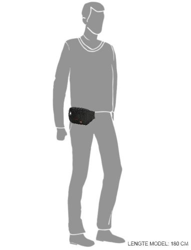 Övtáska ENRICO BENETTI Cornell 47135 001 Fekete Férfi