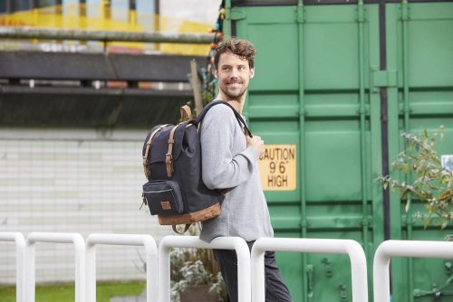 46162 Santiago bordó laptoptartós hátizsák