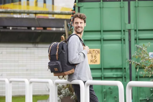 46162 Santiago bordó laptoptartós hátizsák