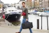 Amsterdam 35318 001 fekete közepes utazó