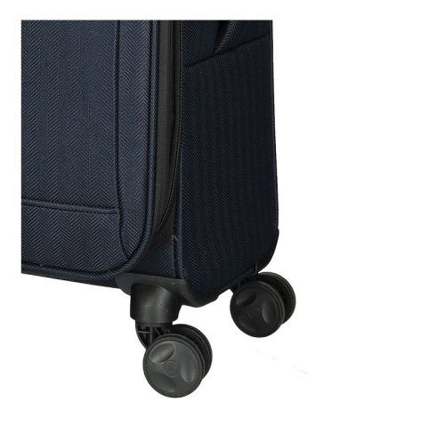 Oakville vászon bőrönd szett 39048-03 kék