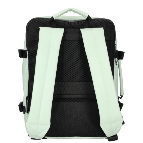 56004 világos zöld Wizzair hátizsák és kabintáska