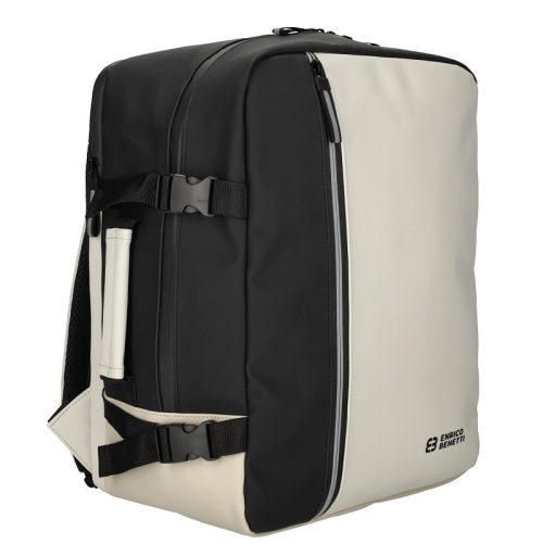 56004 bézs fekete Wizzair hátizsák és kabintáska