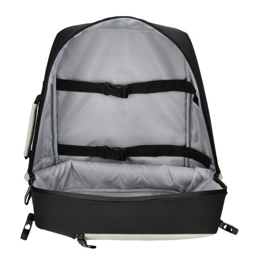 56004 bézs fekete Wizzair hátizsák és kabintáska