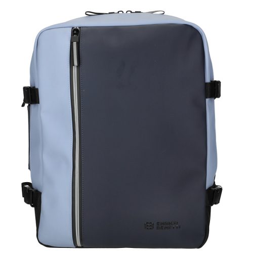 56004 világos és sötét kék Wizzair hátizsák és kabintáska