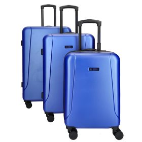 21002 088 kék bőrönd szett