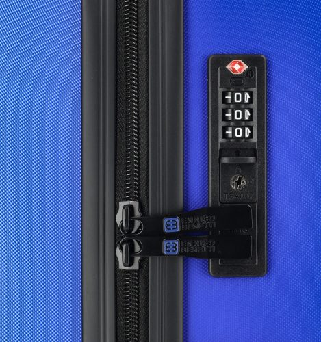 21002 088 kék bőrönd szett