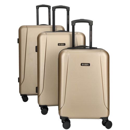 21002  pezsgő bőrönd szett