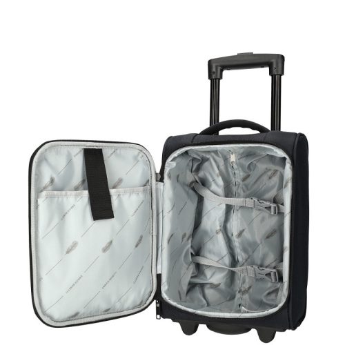 Oakville Ryanair és Wizzair ingyenesen felvihető kabin bőrönd 39048-40 fekete