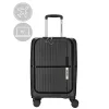 Tokyo fekete kabin bőrönd - laptop 15 inch 21003