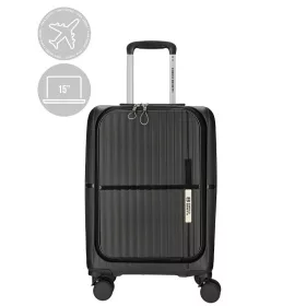 Tokyo fekete kabin bőrönd - laptop 15 inch 21003