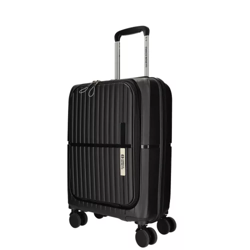 Tokyo fekete kabin bőrönd - laptop 15 inch 21003