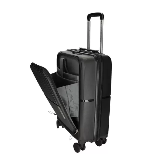 Tokyo fekete kabin bőrönd - laptop 15 inch 21003