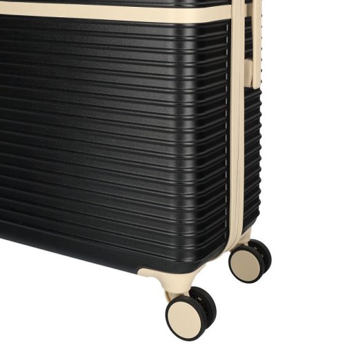 Princetown bőrönd szett 21000-03 fekete bézs