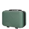 39040-20 Louisville zöld kicsi kozmetikai bőrönd 