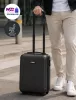 Wizzair és Ryanair és ingyenesen felvihető kabin bőrönd 21002-40 fekete