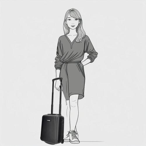 Edmonton Ryanair és Wizzair ingyenesen felvihető kabin bőrönd 21002-40 fekete