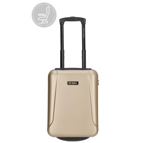   Edmonton Ryanair és Wizzair ingyenesen felvihető kabin bőrönd 21002-40 arany
