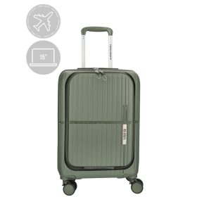 Tokyo zöld kabin bőrönd - laptop 15 inch 21003